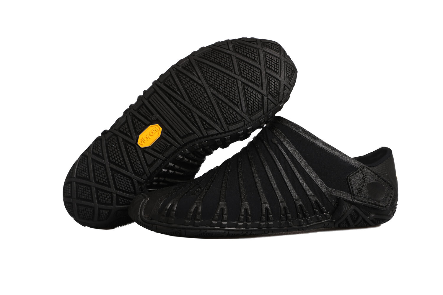 Vibram Fritidssko Barn Svarte | 2791-MSCOD