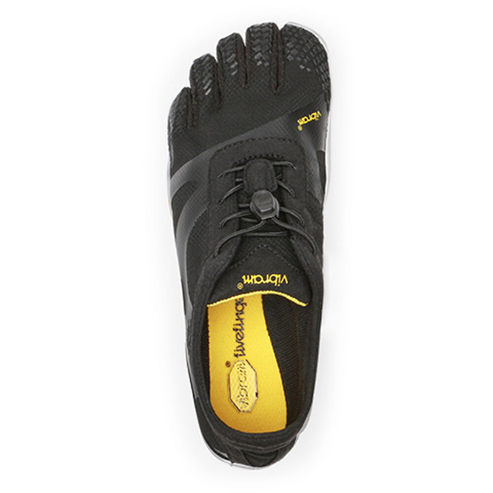 Vibram KSO EVO Treningssko Dame Svarte Hvite | 2175-SELGN