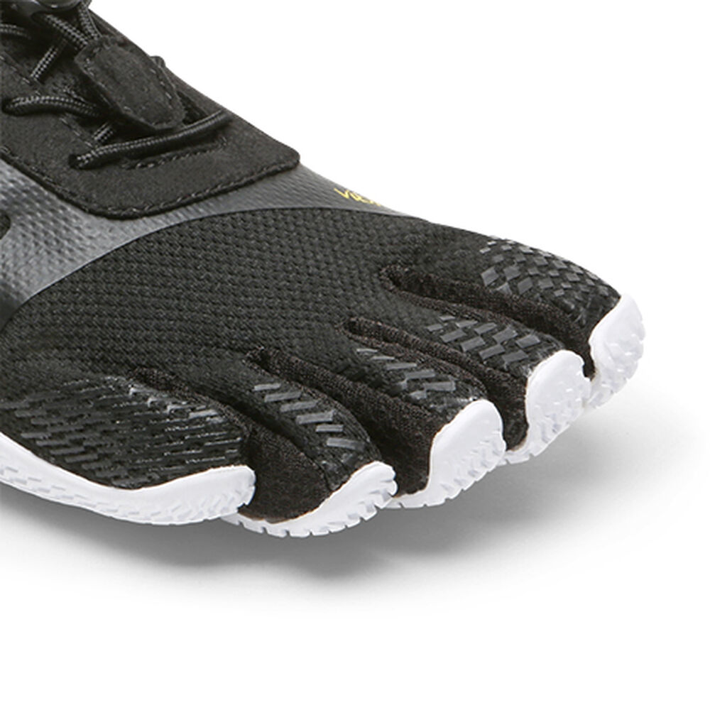 Vibram KSO EVO Treningssko Dame Svarte Hvite | 2175-SELGN