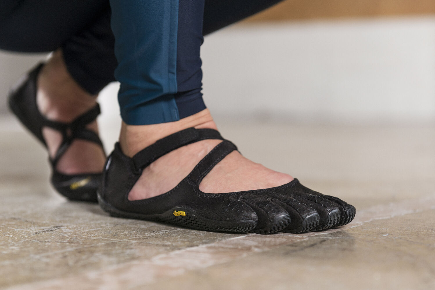 Vibram V-Soul Treningssko Dame Svarte | 6340-THSPM