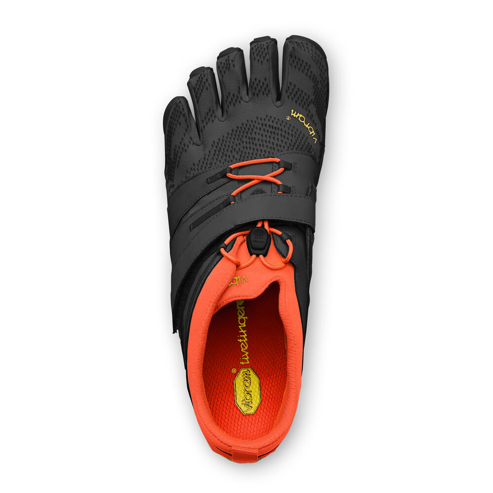 Vibram V-Train 2.0 Treningssko Herre Svarte Oransje | 4790-MHLIU