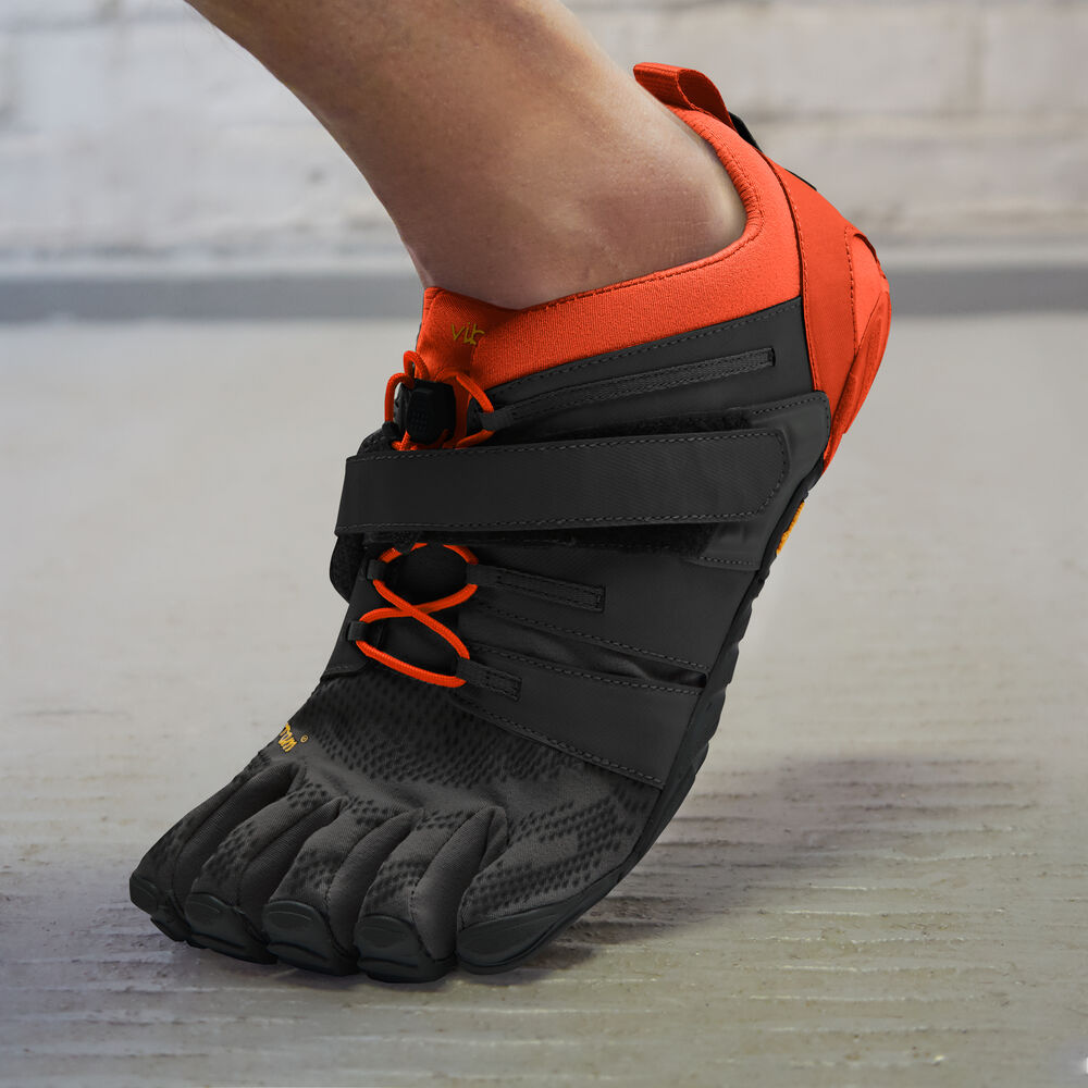 Vibram V-Train 2.0 Treningssko Herre Svarte Oransje | 4790-MHLIU