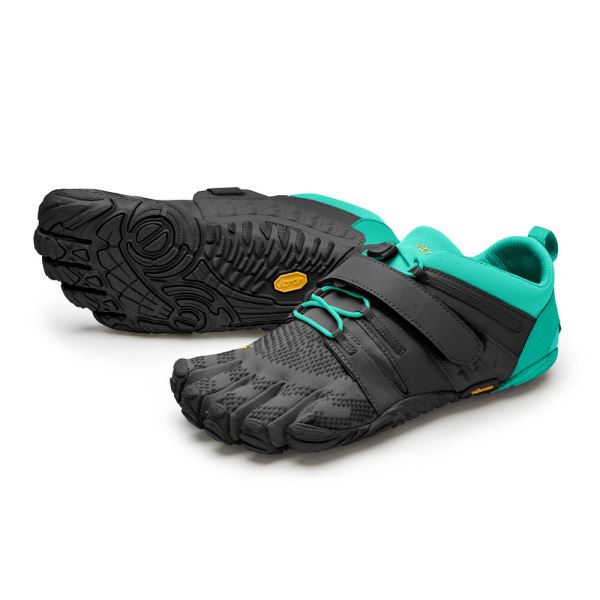 Vibram V-Train 2.0 Treningssko Dame Svarte Grønn | 5107-WVKDE